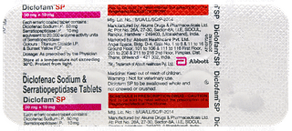 Diclofam Sp Tablet 10