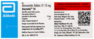 Atortatin 10 Tablet 10