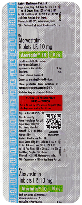 Atortatin 10 Tablet 10