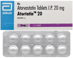 Atortatin 20 Tablet 10 Atortatin 20 Tablet 10