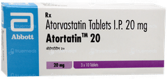 Atortatin 20 Tablet 10 Atortatin 20 Tablet 10