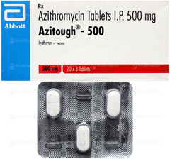 Azitough 500 Tablet 3 Azitough 500 Tablet 3