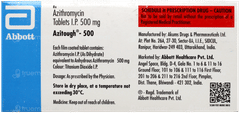 Azitough 500 Tablet 3 Azitough 500 Tablet 3
