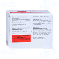 Azitough 500 Tablet 3