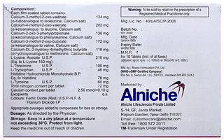 Ketoalfa Ds Tablet 10