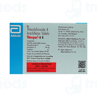 Thiospas A 8 Tablet 15