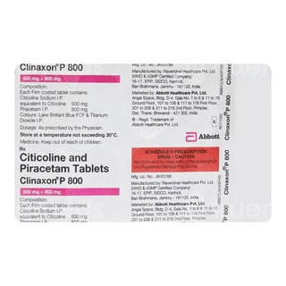 Clinaxon P 800 Tablet 10