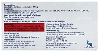 Rybelsus 14mg Tablet 10