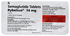 Rybelsus 14mg Tablet 10 Rybelsus 14mg Tablet 10