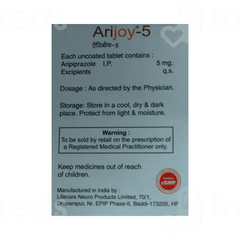 Arijoy 5 MG Tablet 10