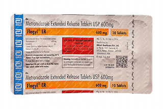 Flagyl Er 600 MG Tablet 10