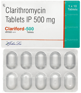 Clariford 500 Tablet 10