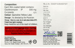 Clariford 500 Tablet 10 Clariford 500 Tablet 10