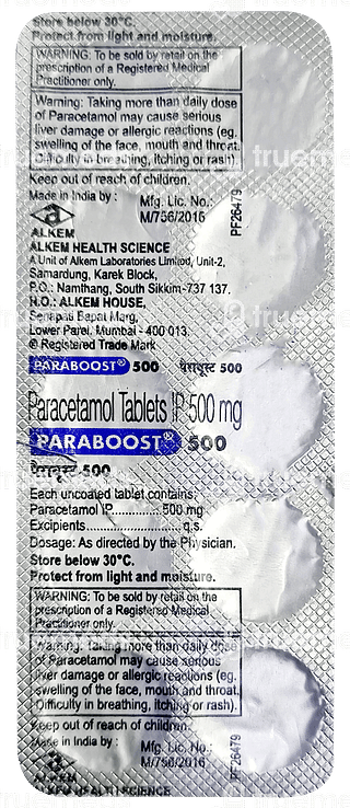 Paraboost 500 Tablet 10