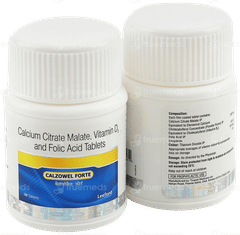 Calzowel Forte Tablet 30 Calzowel Forte Tablet 30