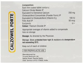 Calzowel Forte Tablet 30