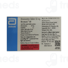 Brivetoin 50 Tablet 10 Brivetoin 50 Tablet 10