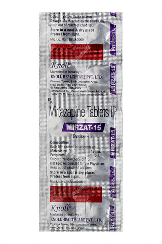 Mirzat 15 MG Tablet 10