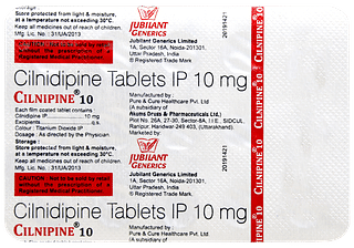Cilnipine 10 Tablet 15