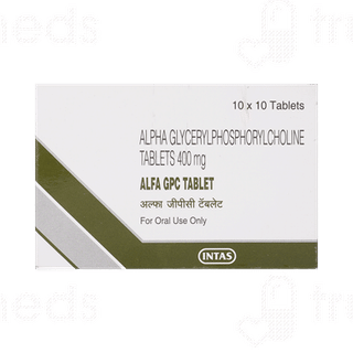 Alpha Gpc 400 MG Tablet 10