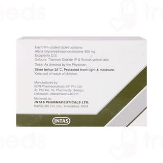 Alpha Gpc 400 MG Tablet 10