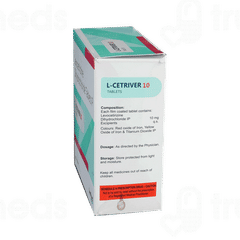 L Cetriver 10 Tablet 10 L Cetriver 10 Tablet 10
