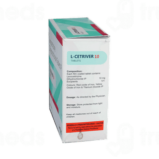 L Cetriver 10 Tablet 10