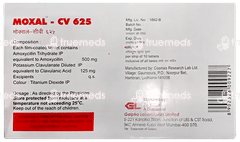 Moxal Cv 625 Tablet 10