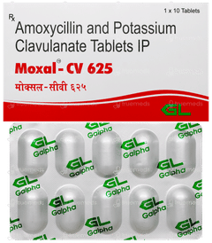 Moxal Cv 625 Tablet 10 Moxal Cv 625 Tablet 10