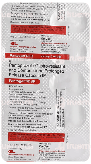 Pantogem Dsr Capsule 10