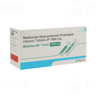 Betorlan Sr Forte 1000mg Tablet 10