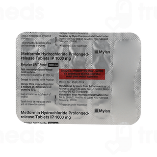 Betorlan Sr Forte 1000mg Tablet 10