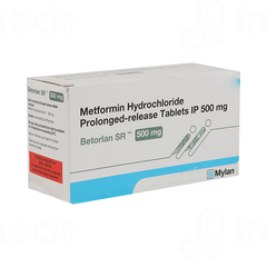 Betorlan Sr 500 MG Tablet Pr 10