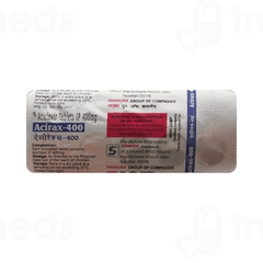 Acirax 400 MG Tablet 10 Acirax 400 MG Tablet 10