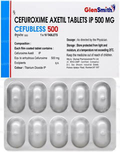 Cefubless 500 Tablet 10