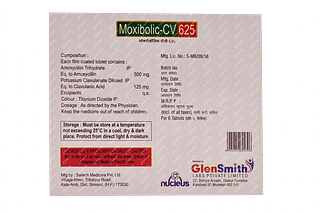 Moxibolic Cv 625 MG Tablet 6