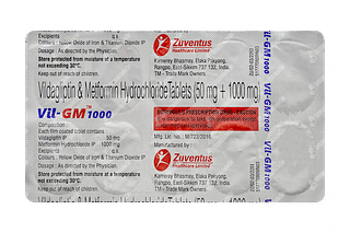 Vil GM 1000 MG Tablet 10