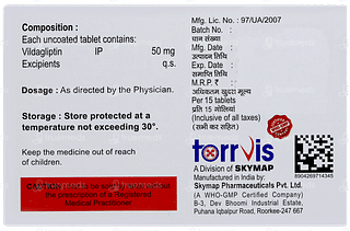 Vidagliptin 50 Tablet 15