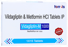 Vidagliptin M 1000 Tablet 15 Vidagliptin M 1000 Tablet 15
