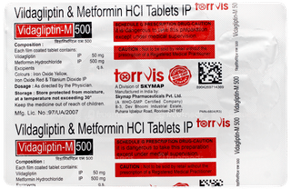 Vidagliptin M 500 Tablet 15