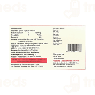Prebagal M Capsule 10
