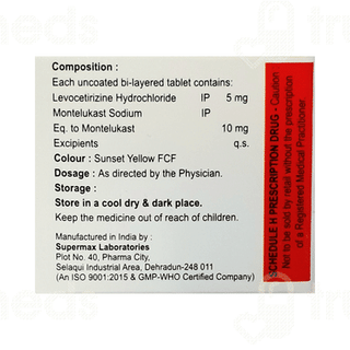 Allgy 5/10 MG Tablet 10