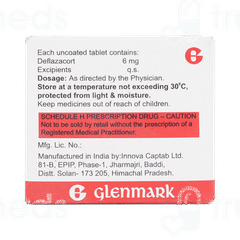 Glenocort 6 Tablet 10