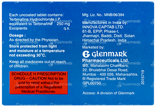 Terbiclair 250 Tablet 7