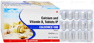 Calbonex 500  Tablet 15