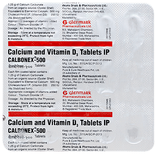 Calbonex 500  Tablet 15