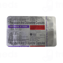 Pregaba D 75/20 Capsule 10