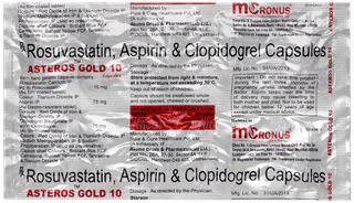 Asteros Gold 10 Capsule 10