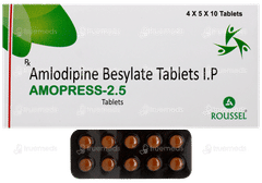 Amopress 2.5 Tablet 10