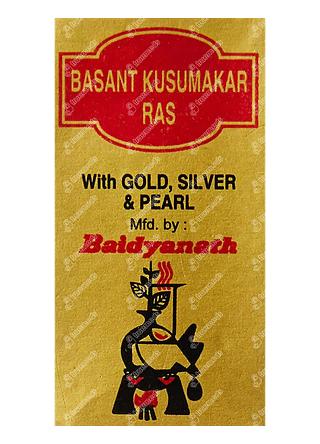 Baidyanath Basant Kusmakar Ras Tablet 25